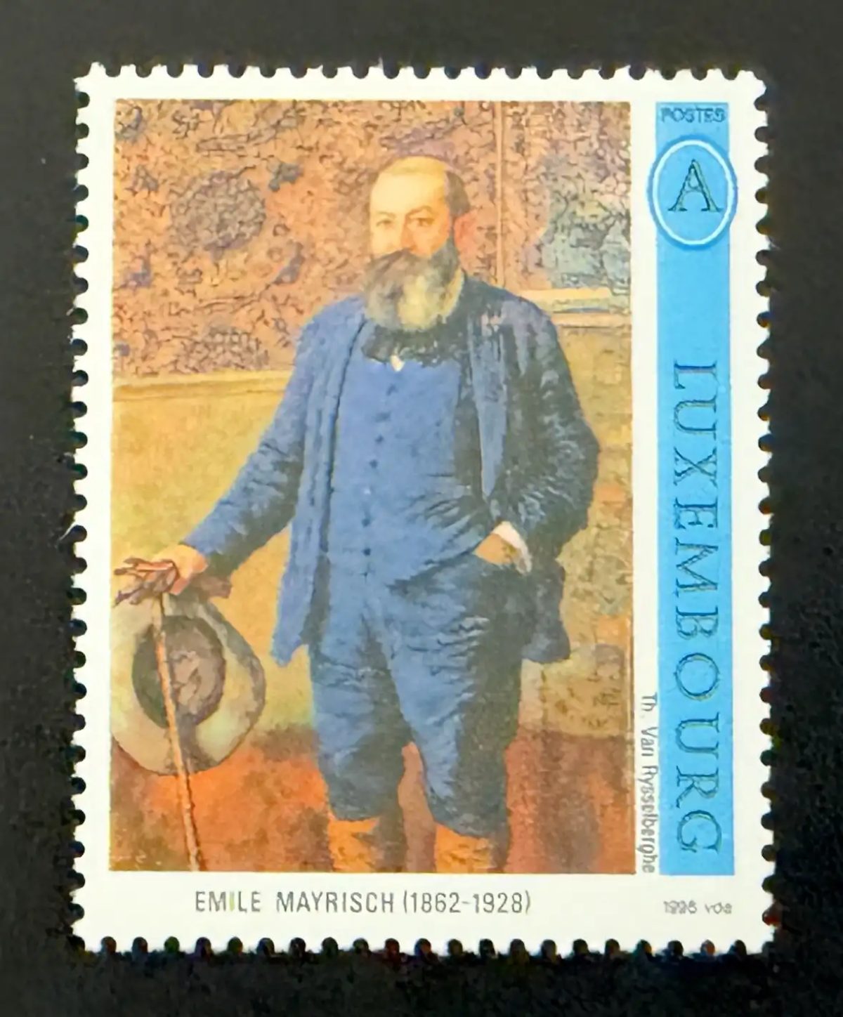 Luxembourg 1996 Mi. 1389 émission commune Emile Mayrisch peinture