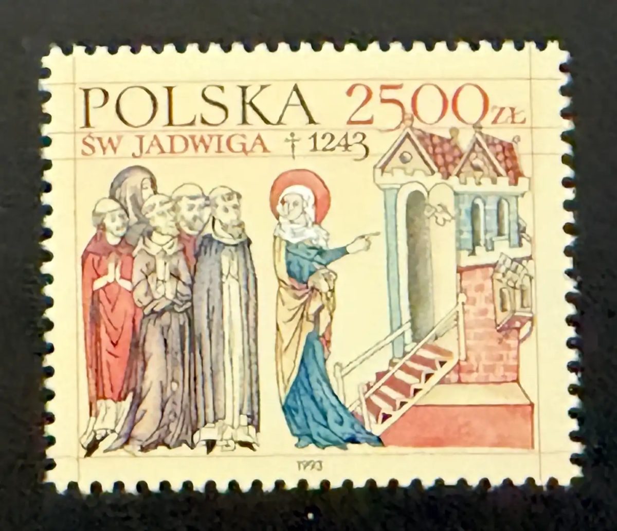 Pologne 1993 Mi. 3470 émission commune Sainte Hedwige Jadwiga 1243