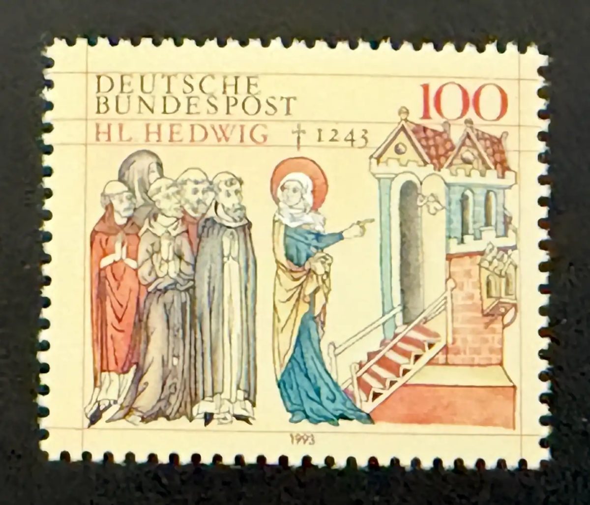 Deutschland 1993 Mi. 1701 Gemeinschaftsausgabe Heilige Hedwig Schlesien