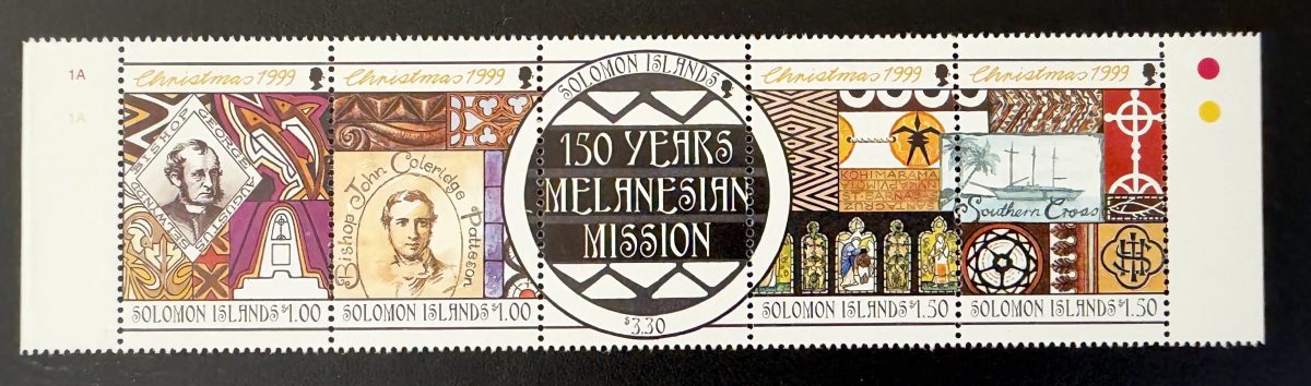 Îles Salomon 1999 Mi. 1010-1014 émission commune Noël mission