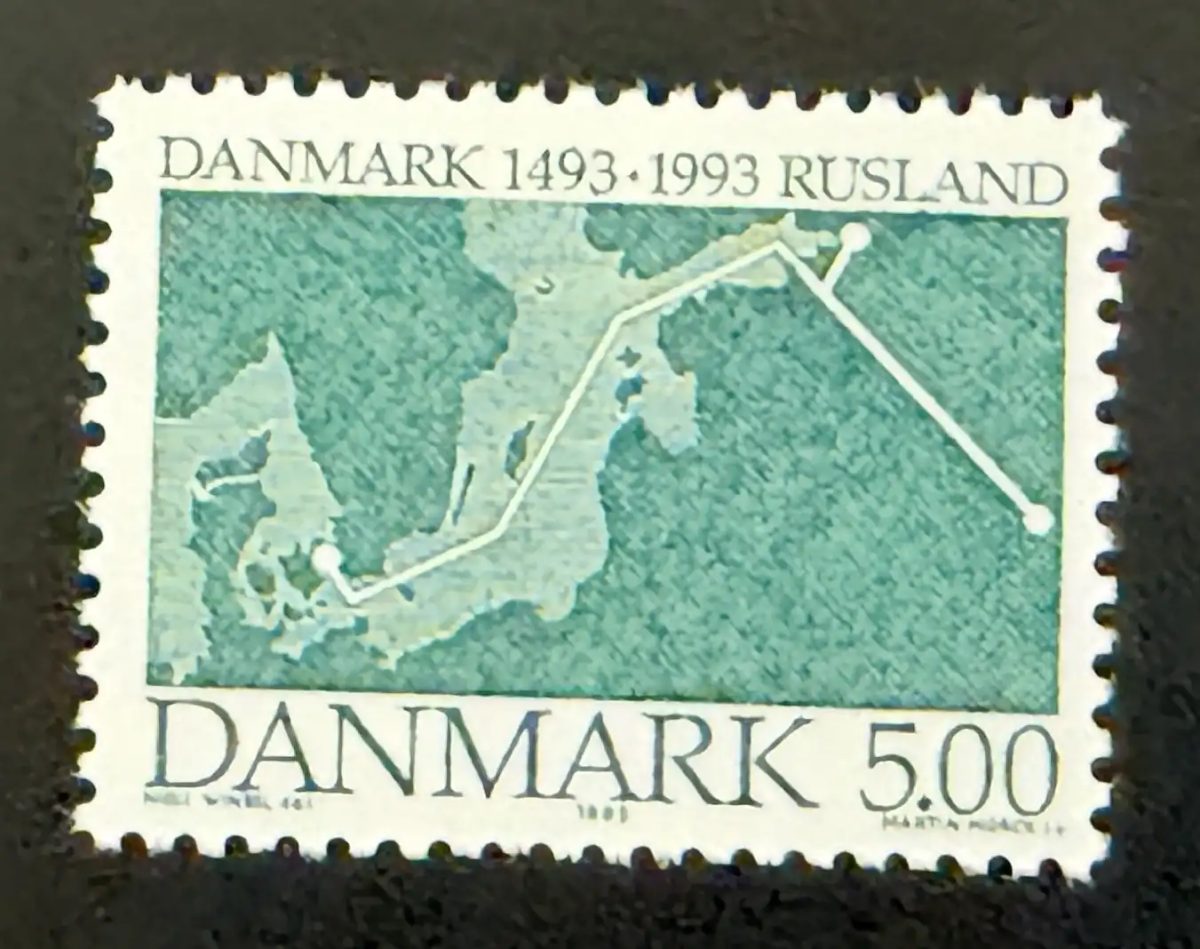 Dänemark 1993 Mi. 1056 Gemeinschaftsausgabe Russland diplomatische Beziehungen