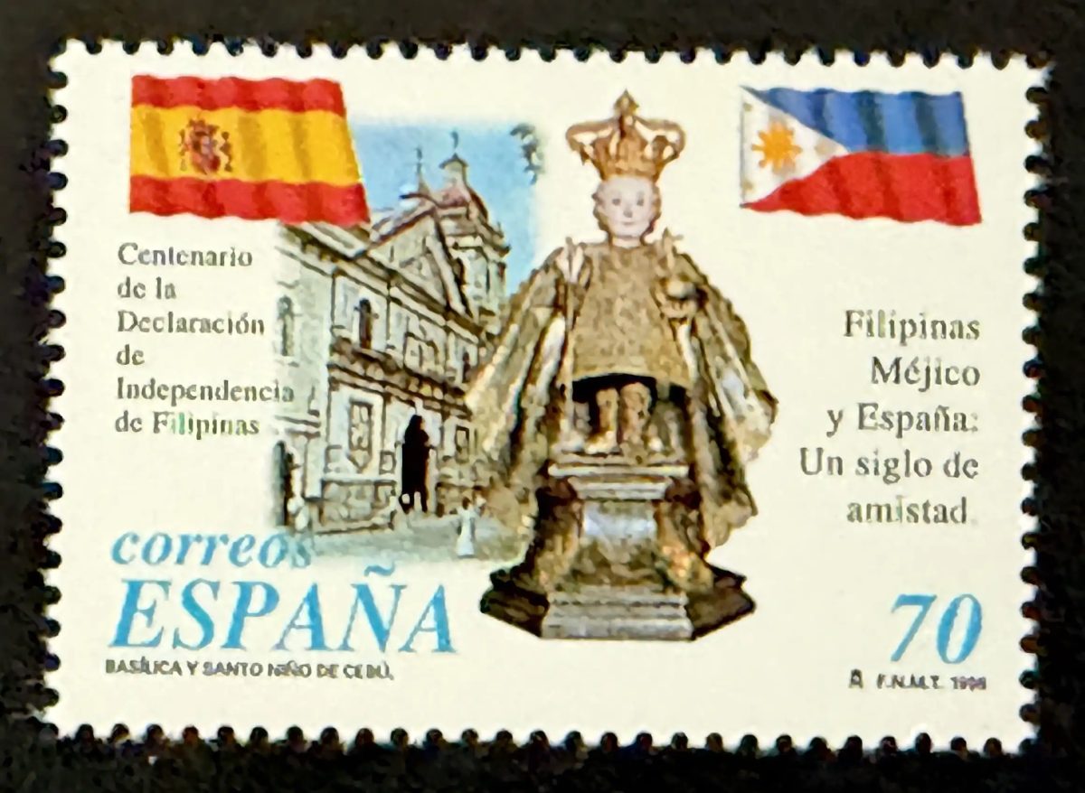 Espagne 1998 Mi. 3391 émission commune Santo Niño Cebu Philippines