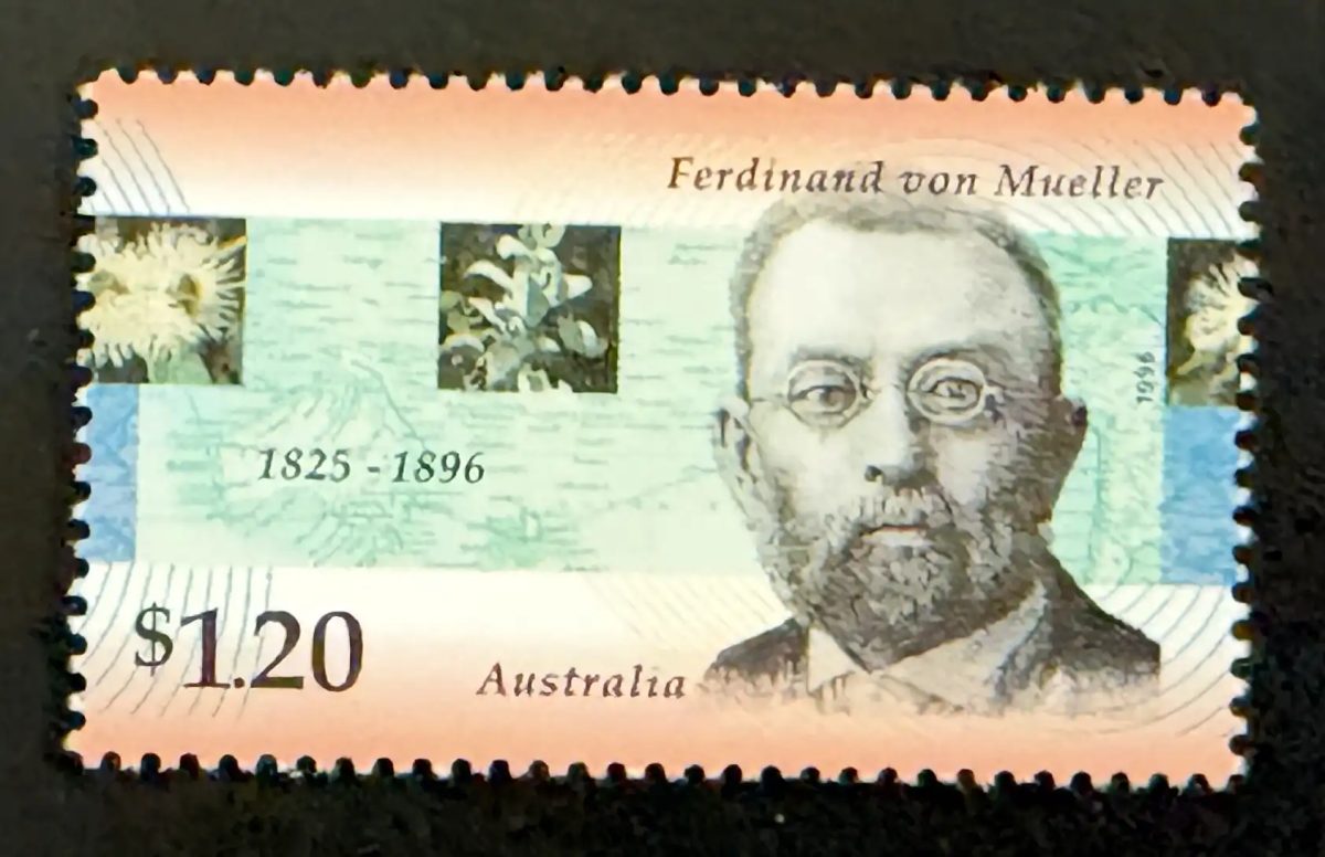 Australie 1996 Mi. 1605 émission commune Ferdinand von Mueller botaniste