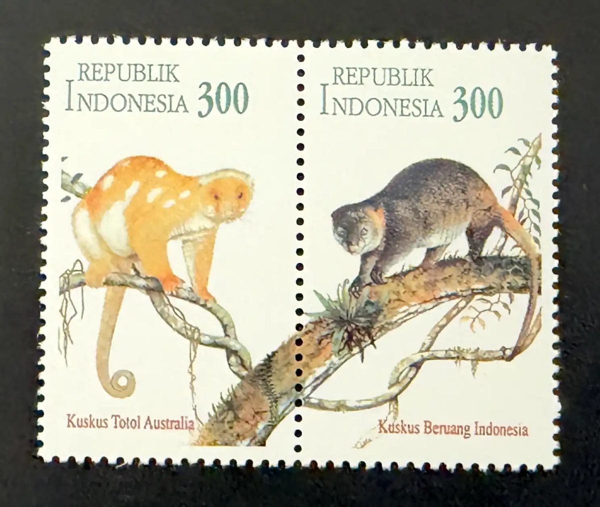 Indonesien 1996 Mi. 1610-1611 Gemeinschaftsausgabe Fauna Säugetiere