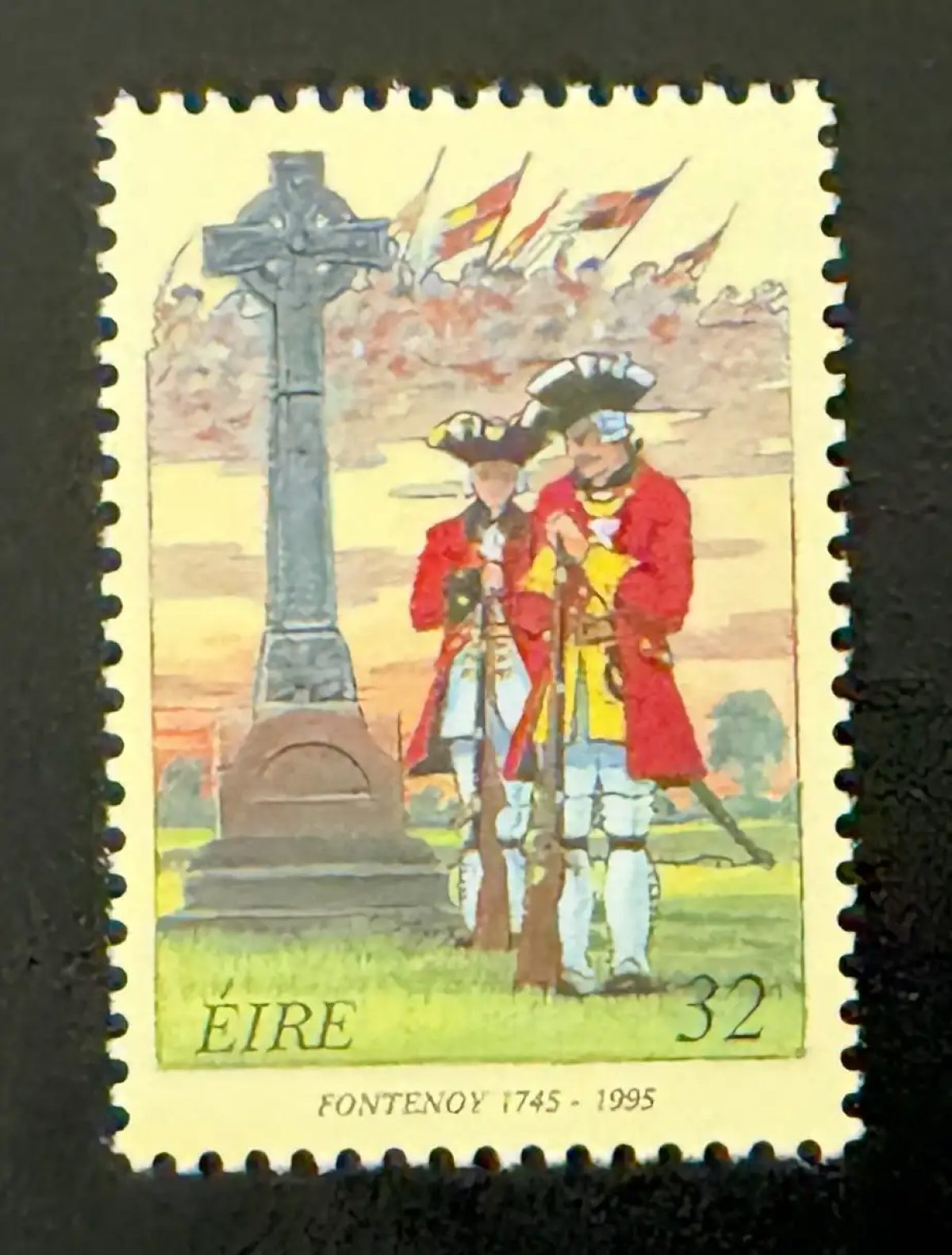 Ireland 1995 Mi. 897 Joint Issue Fontenoy Battle Celtic Cross