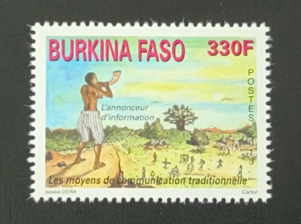 Burkina Faso 2013 Mi. 1981 communication traditionnelle annonceur