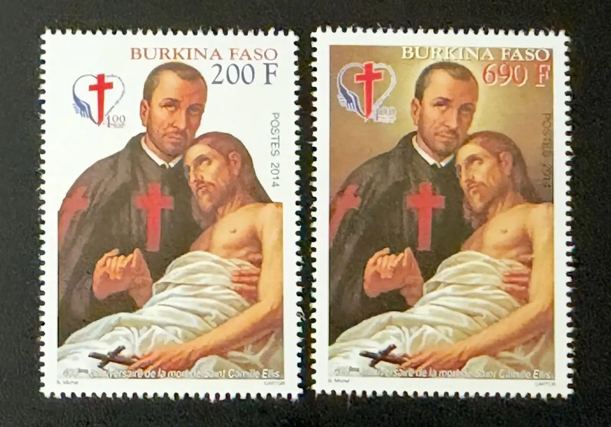 Burkina Faso 2014 Mi. 1982-1983 Saint Camille de Lellis religion