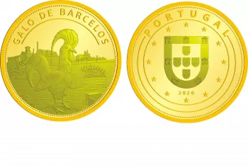 Médaille souvenir "Galo de Barcelos"