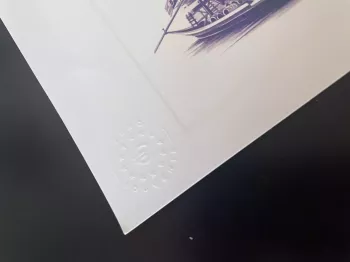 Prova de artista "Porto" numerada e assinada