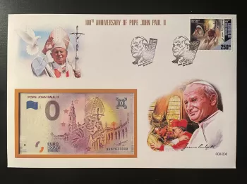 Official Euro Souvenir Covers - 5 cartas com album