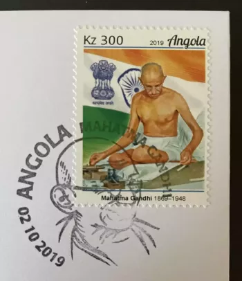 Official Euro Souvenir Cover - Mahatma Gandhi