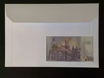 Official Euro Souvenir Cover - Mahatma Gandhi
