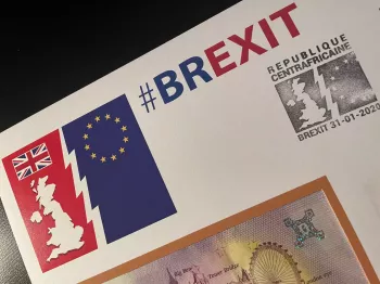 Official Euro Souvenir Cover - Brexit