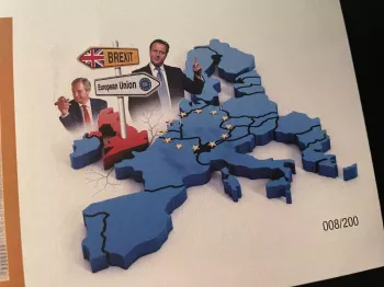 Official Euro Souvenir Cover - Brexit