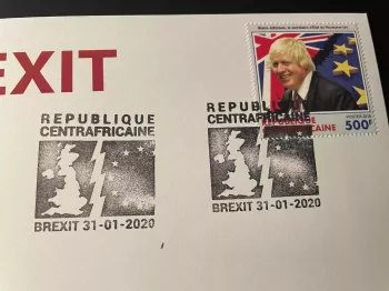 Official Euro Souvenir Cover - Brexit