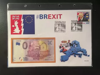 Official Euro Souvenir Cover - Brexit