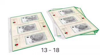 ABAFIL 6 feuilles (1/2019) pour billets 0€ Souvenir Portugal
