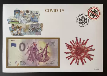 Official Euro Souvenir Cover - COVID-19