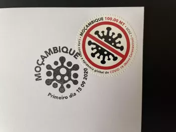 Official Euro Souvenir Cover - COVID-19