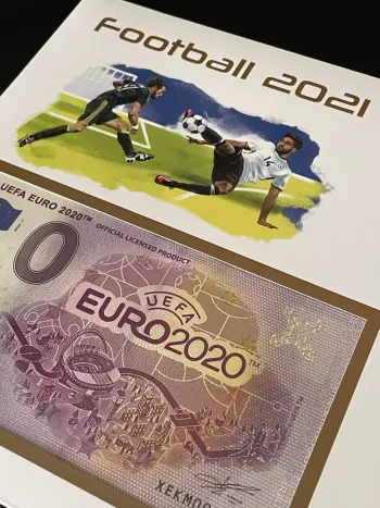 Official Euro Souvenir Cover - Football 2021