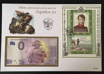 Official Euro Souvenir Cover - Napoléon Ier (Paris)