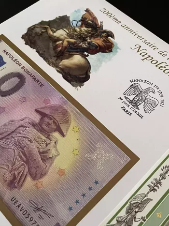 Official Euro Souvenir Cover - Napoléon Ier (Paris)