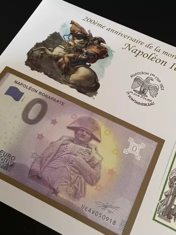 Official Euro Souvenir Cover - Napoléon Ier (Fontainebleau)