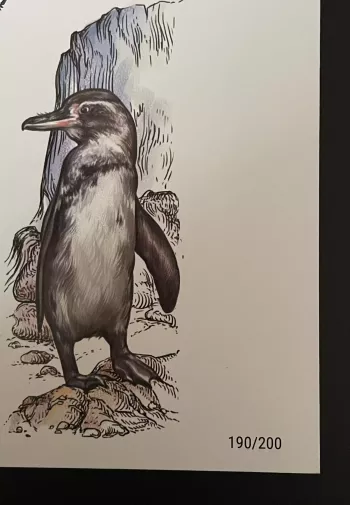 Official Euro Souvenir Cover - Threatened Fauna (Strasbourg)