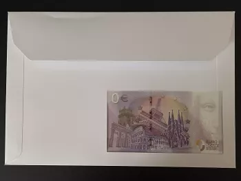 Official Euro Souvenir Cover - Threatened Fauna (Strasbourg)