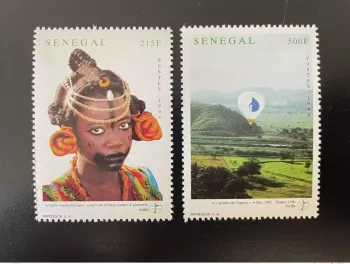 Senegal 1996 Mi. 1424-1425 ENDA Ecopole Westafrika Gemeinschaftsausgabe MNH**