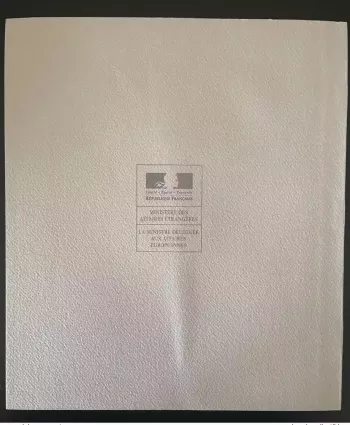 Frankreich 2004 Europa-Kollektion Französische Briefmarke Außenministerium