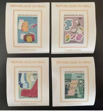 Mali 1997 Mi. 1879-1882 Souvenir Sheets Baumwolle Cotton MNH**