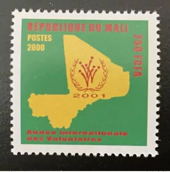Mali 2000 Mi. 2574 Internationales Jahr der Freiwilligen 1 Wert postfrisch