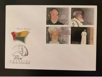 Guinea-Bissau 2001 Mi. 1596-1599 FDC Dom Settimio Arturo Ferrazzetta Religion