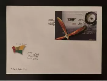 Guinea-Bissau 2002 Mi. Bl. 378 FDC Flugzeug Aviation Cruzeiro a Africa