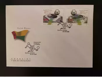 Guinea-Bissau 2002 Mi. 2014-2015 FDC Fußball WM Japan Südkorea