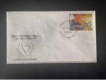 Kap Verde 1981 Mi. 444 FDC Jahr der Behinderten