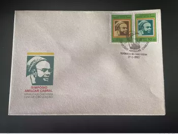 Kap Verde 1983 Mi. 473-474 FDC Symposium Amilcar Cabral
