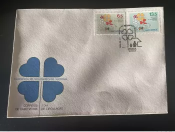 Kap Verde 1984 Mi. 490-491 FDC Nationale Solidarität