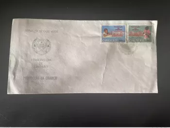 Cabo Verde 1987 Mi. 511 - 515 FDC Protecçao da Criança Child Protection