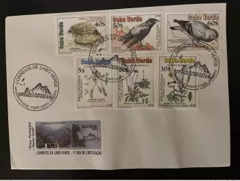 Cabo Verde 2010 Mi. 958 - 963 FDC Areas Protegidas Monte Gordo Plants