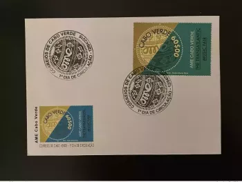 Cabo Verde 2016 Mi. 1040 FDC AME Transatlantic Music Fair Musique música