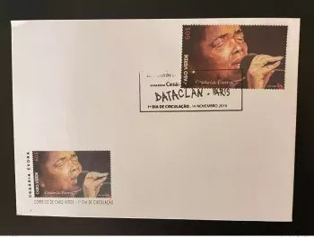 Cabo Verde 2016 Mi. 1046 FDC Césaria Evora Bataclan Paris Music Musique Musik