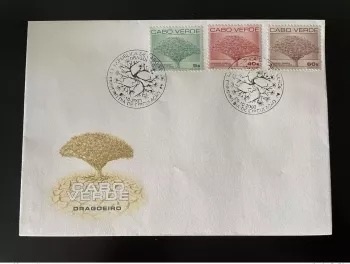 Cabo Verde 2000 Mi. 777 - 779 FDC Dragoeiro Drachenbaum Tree Baum