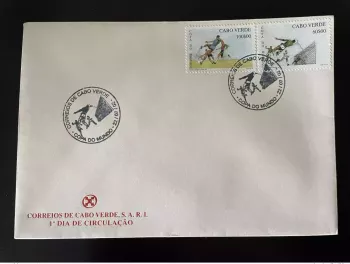 Cabo Verde 2002 Mi. 807 - 808 FDC FIFA World Cup Korea Japan