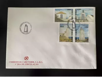 Cabo Verde 2004 Mi. 855 - 858 FDC Farois Farol Phare Leuchtturm Lighthouse