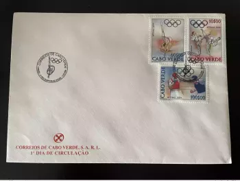 Kap Verde 2004 Mi. 852-854 FDC Athen Olympische Spiele