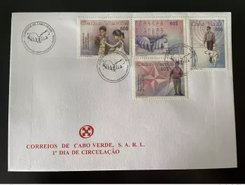 Kap Verde 2009 Mi. 939-942 FDC Louis Braille