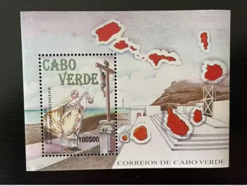 Cabo Verde 2003 Mi. Bl. 38 Papa Joao Paulo II Pope Papst Pape John Johannes Paul