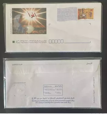 PAP Maroc lot de 10 entiers postaux Alphabétisation UNESCO 1970 neuf